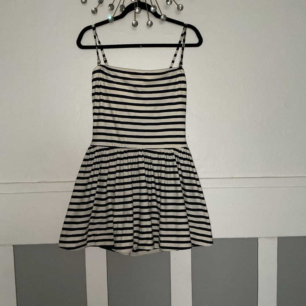 EUC Kate Spade Striped Swimsuit Dress